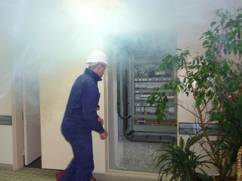 Incendie : évacuation (Industrie)