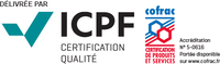 Certification validée par l'ICPF accrédité par le COFRAC